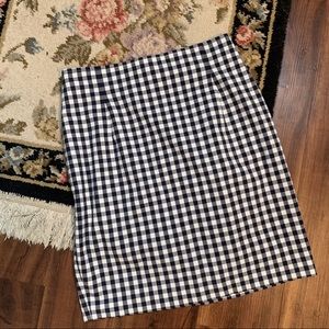 Gingham Skirt
